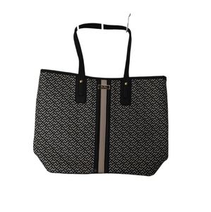 BCBG Ella Black Signature Tote (like new)